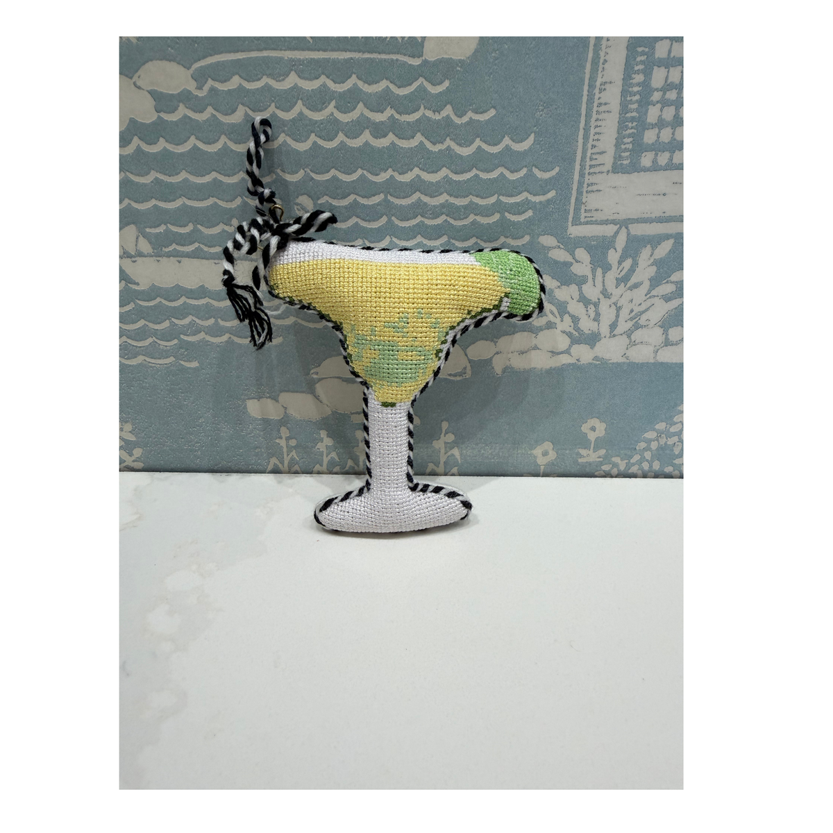 Margarita Needlepoint Ornament