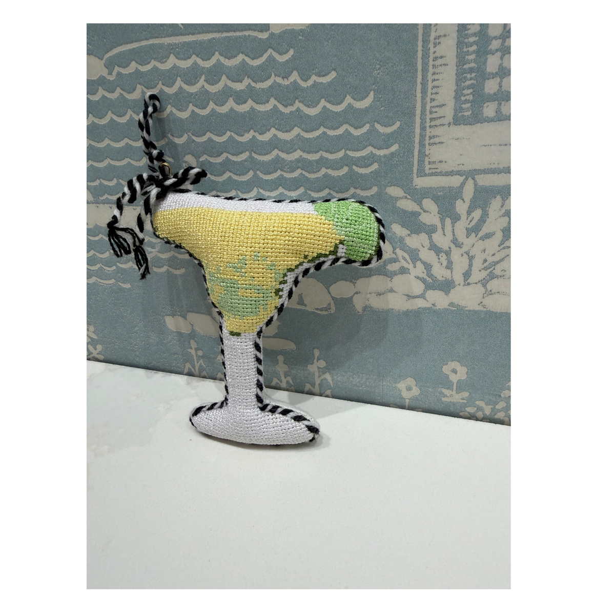 Margarita Needlepoint Ornament