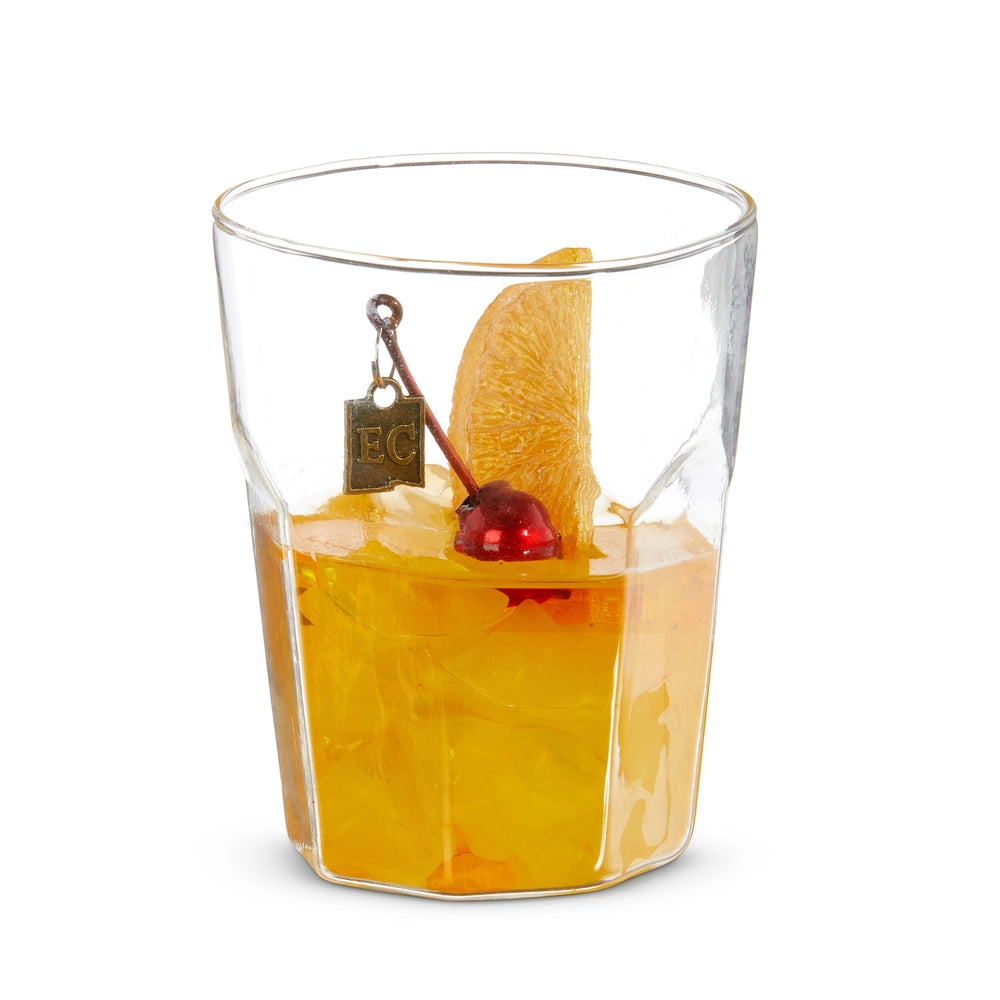 Old Fashioned Cocktail Ornament