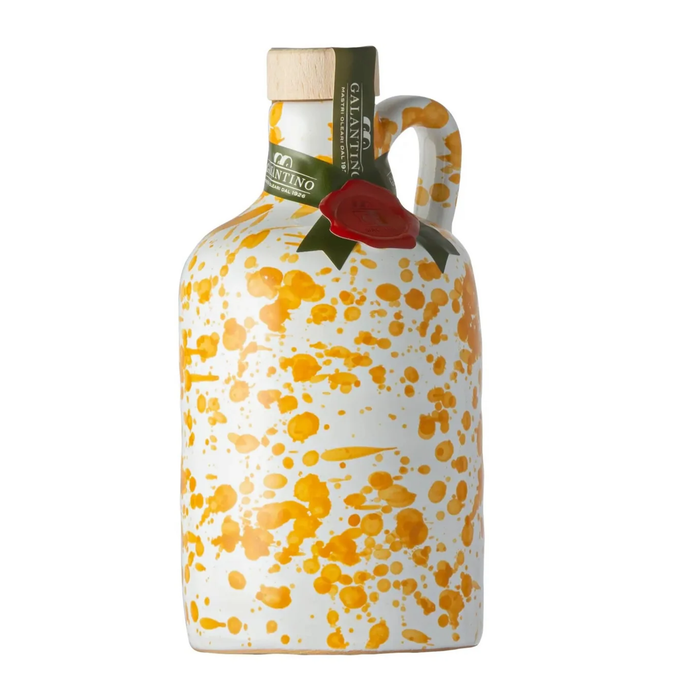 Fantasia Extra Virgin Olive Oil Ceramic-Yellow by Galantino
