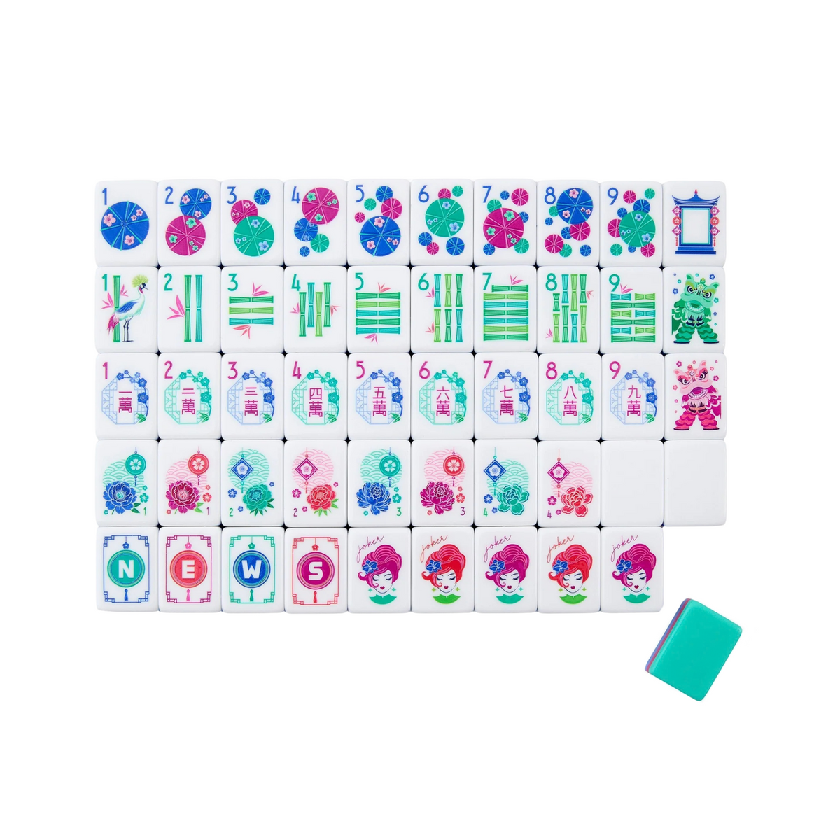 Seabreeze Mahjong Tiles