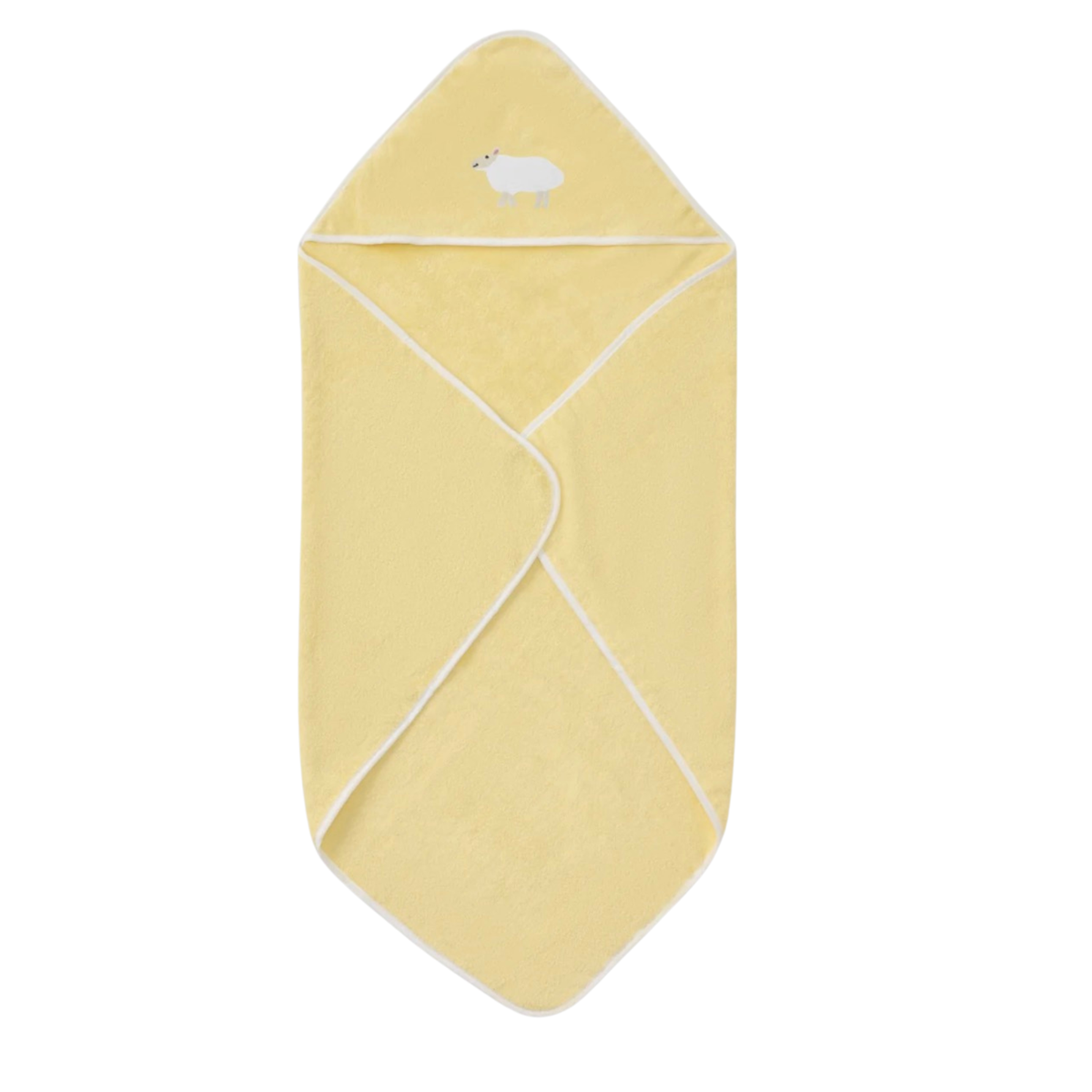 Weezie- Buttercup Hooded Lamb Towel