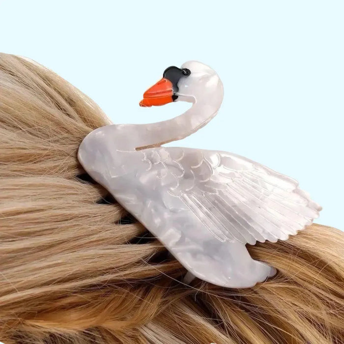 Swan Claw Clip