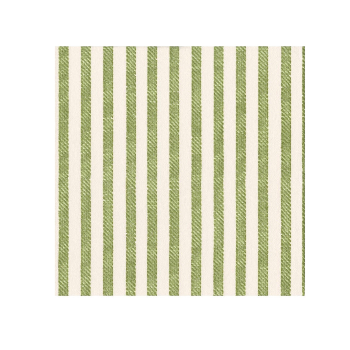 Melograno Stripe Sage Luncheon Napkin