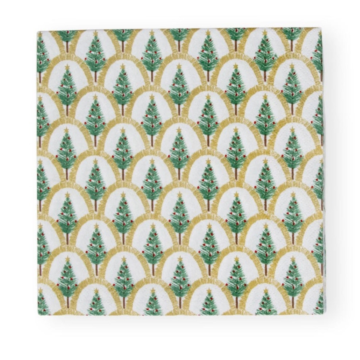 Deco Christmas Gold Napkin Luncheon