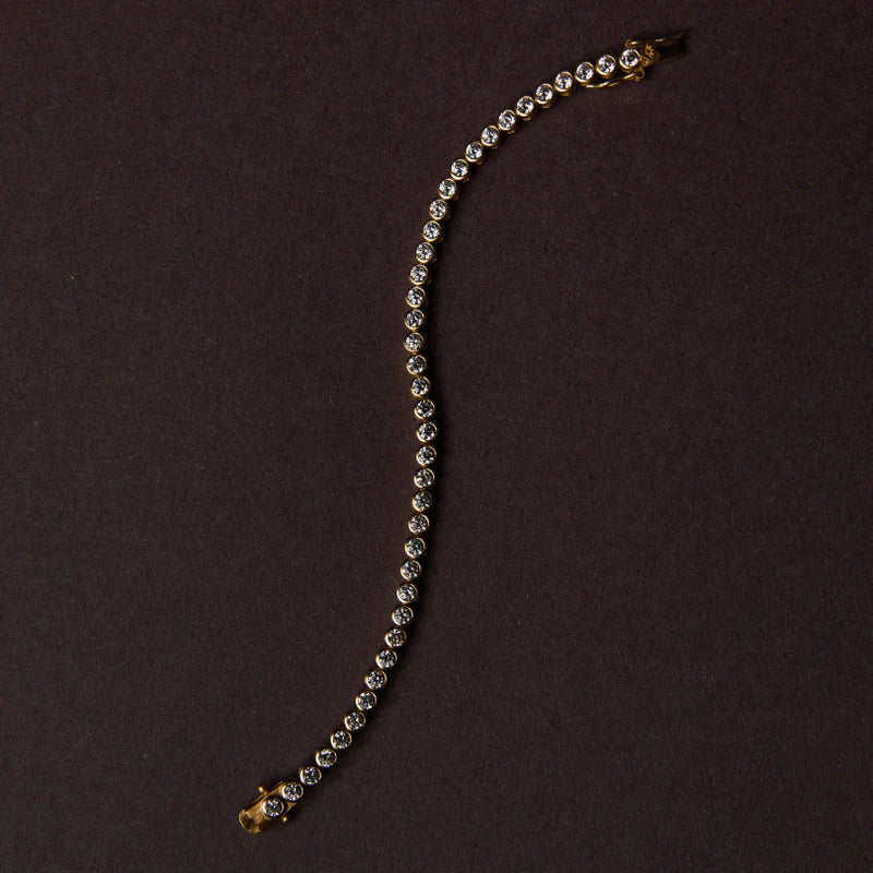 HART Bezel Tennis Bracelet