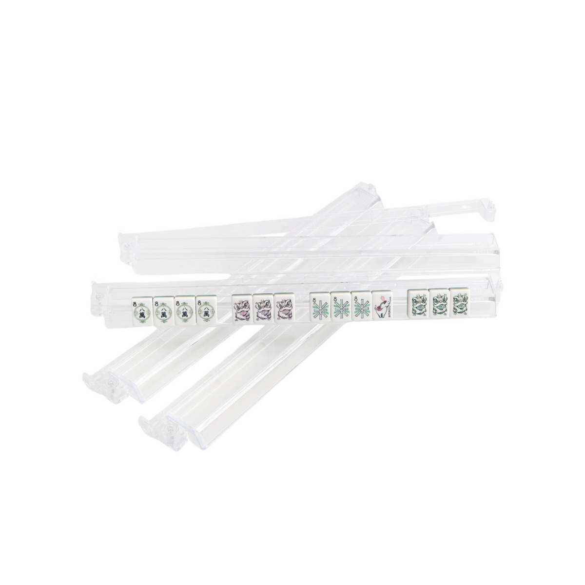 Clear Acrylic Rack & Pushers Set