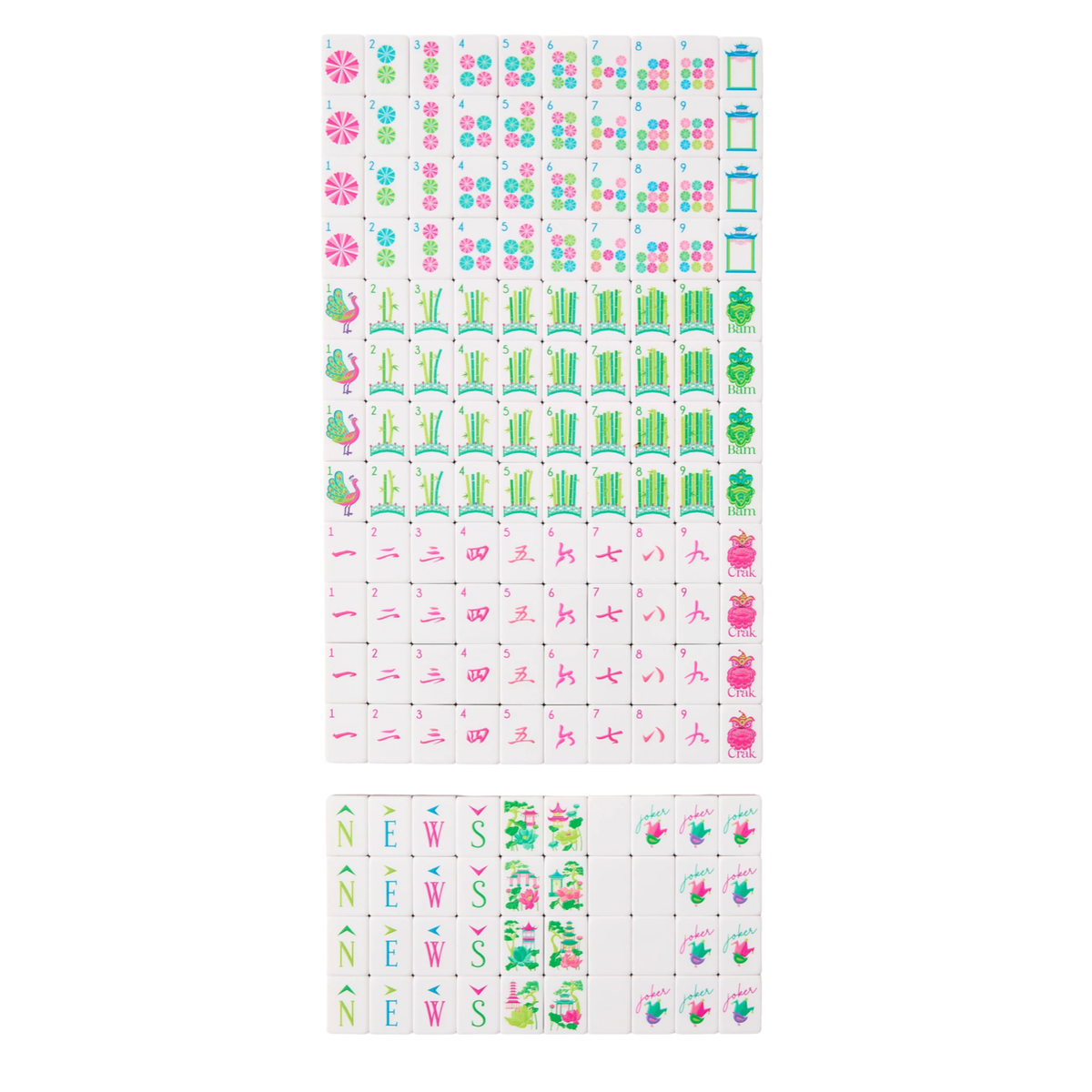 Glow Wild Mahjong Tiles
