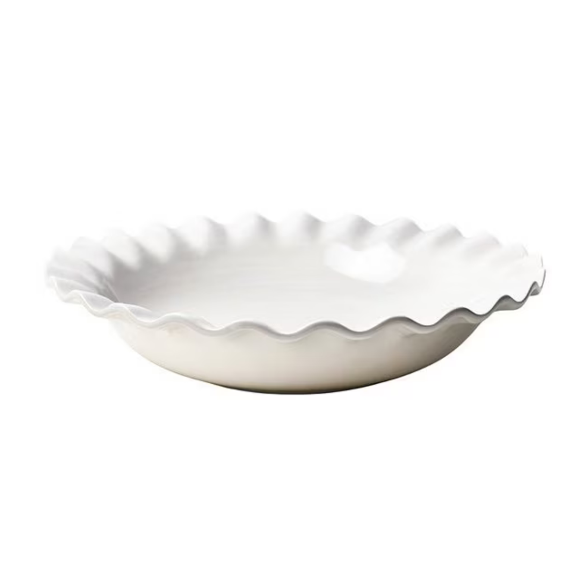 Signature White 13" Ruffle Best Bowl