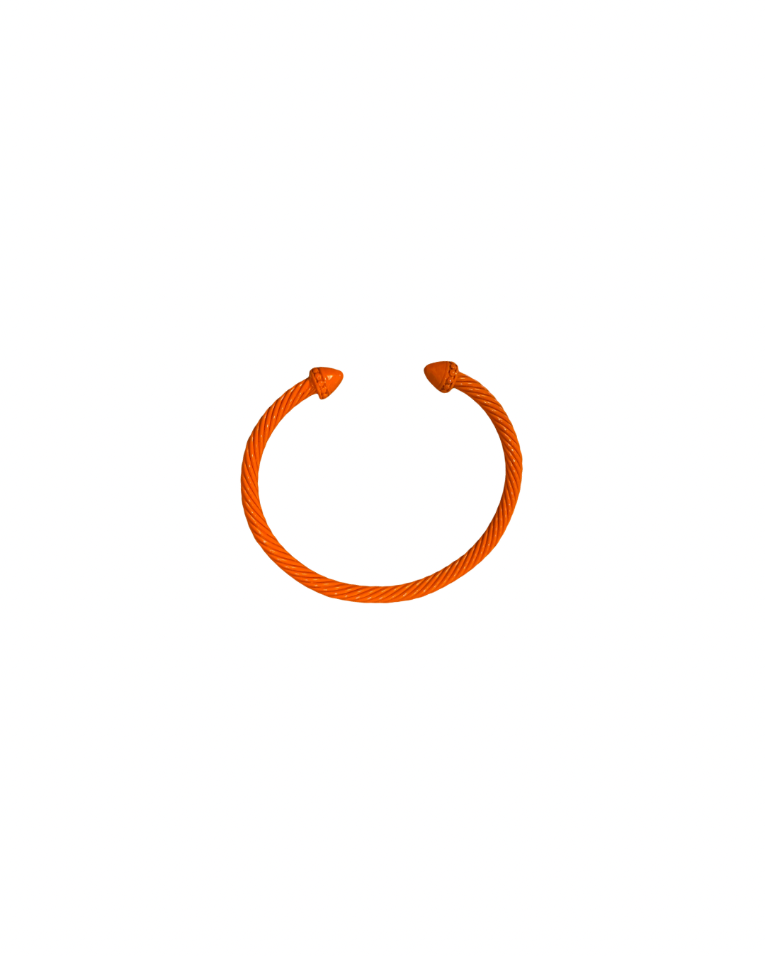 Orange Cable Bracelet