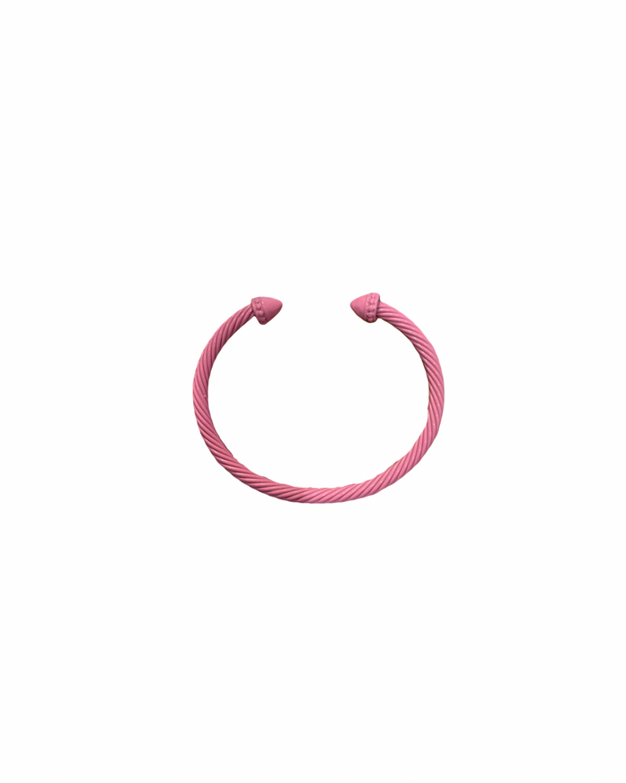 Pink Cable Bracelet