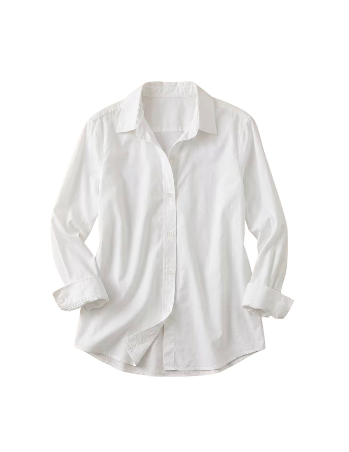 Custom Embroidery Oxford- White