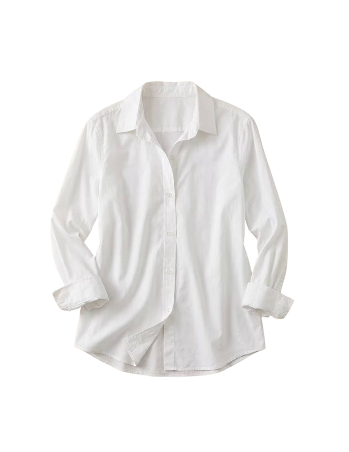 Custom Embroidery Oxford- White