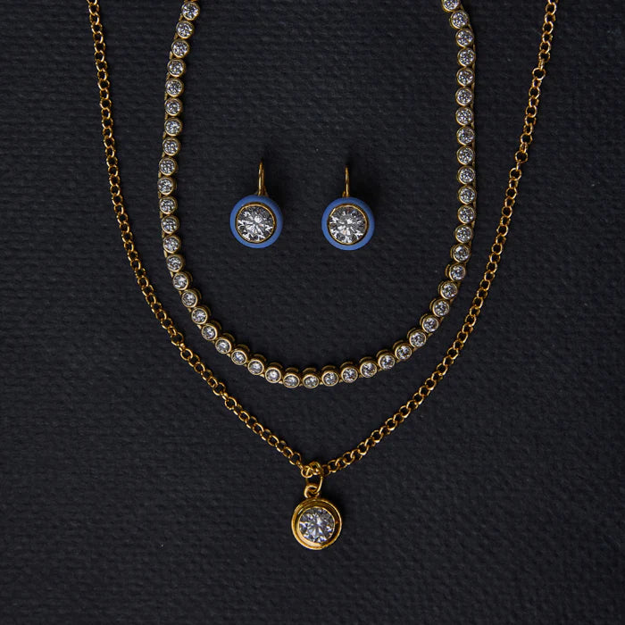 HART Large Bezel Necklace