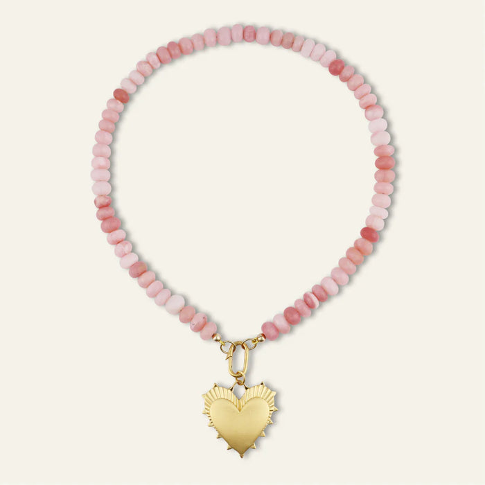 HART Light Pink Opal Gemstone Necklace