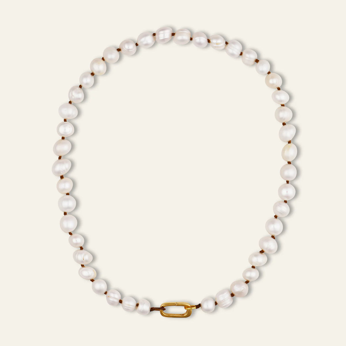 HART Pearl Necklace with Radiant Mama Charm