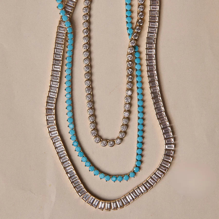 HART Turquoise Tennis Necklace