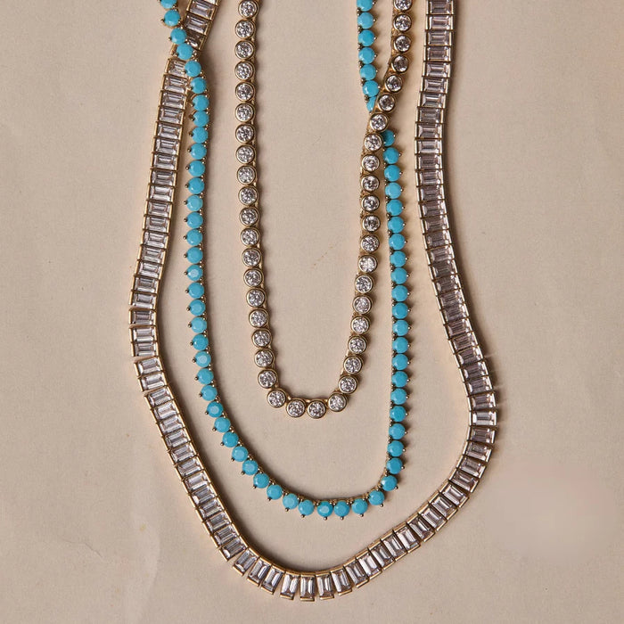 HART Turquoise Tennis Necklace