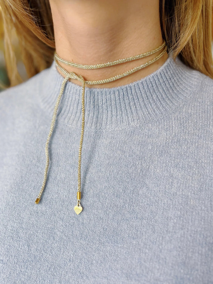 HART Gold Lurex Cord