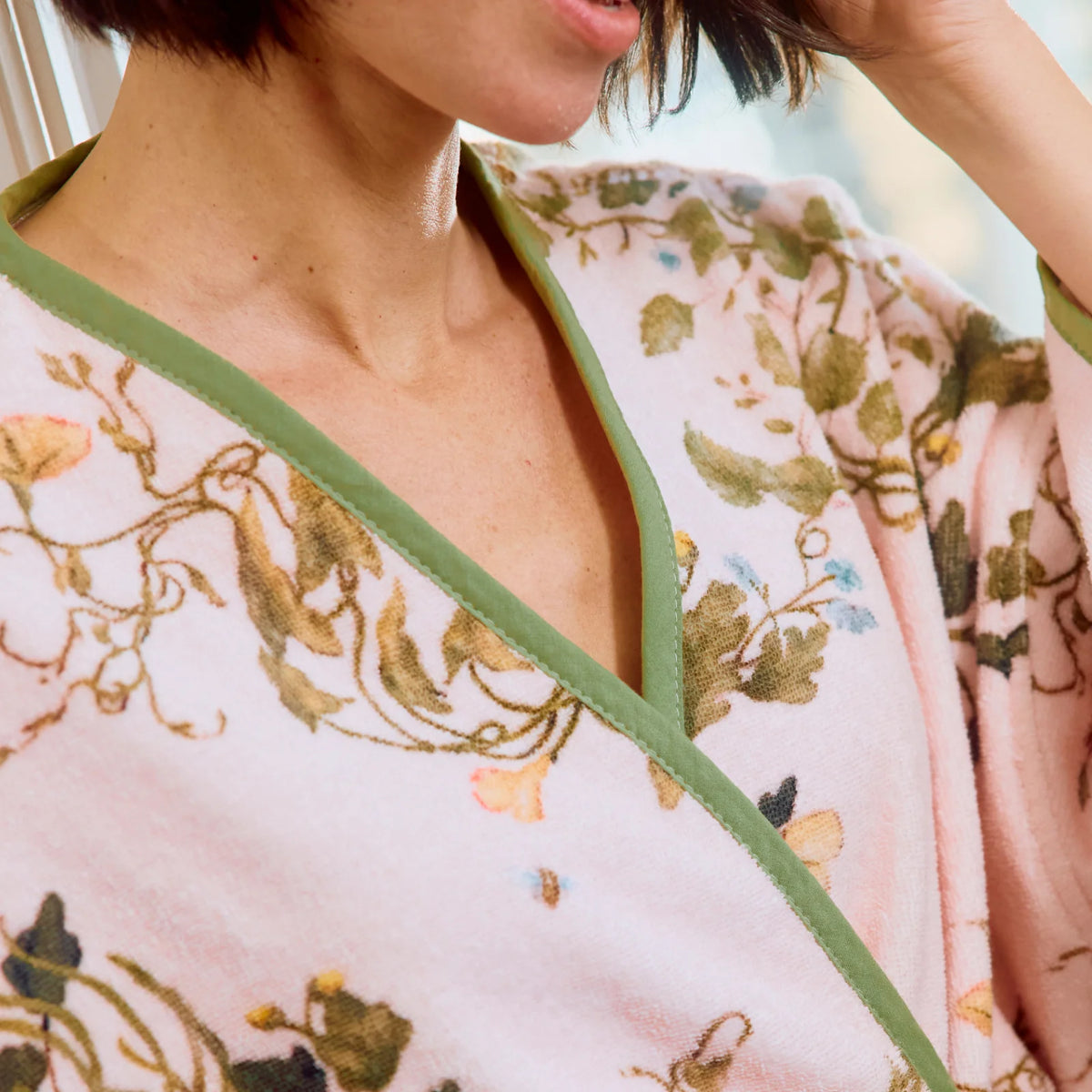 Leah O’Connell x Weezie Bell Sleeve Plush Robe