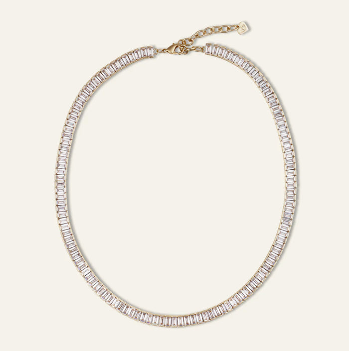 HART Baguette Tennis Necklace