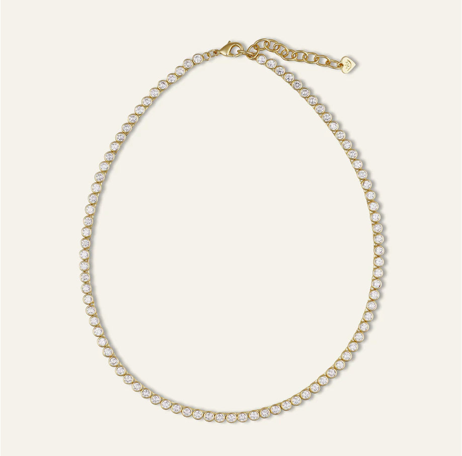 HART Bezel Tennis Necklace