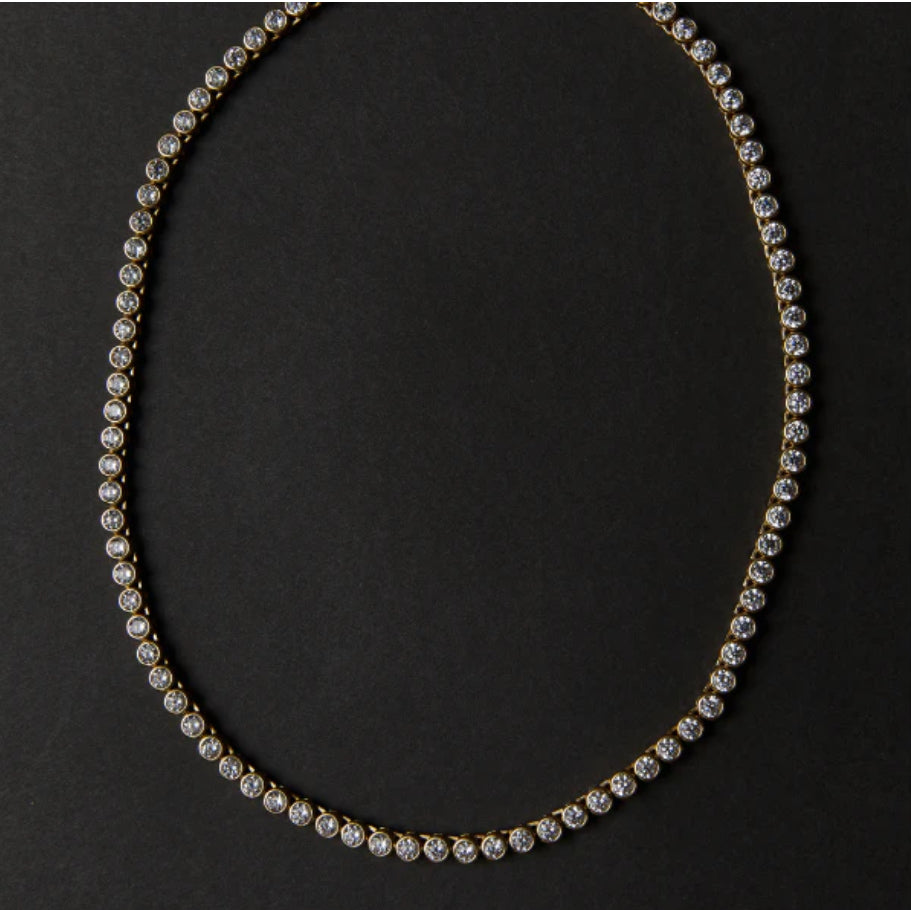 HART Bezel Tennis Necklace
