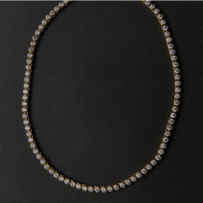 HART Bezel Tennis Necklace