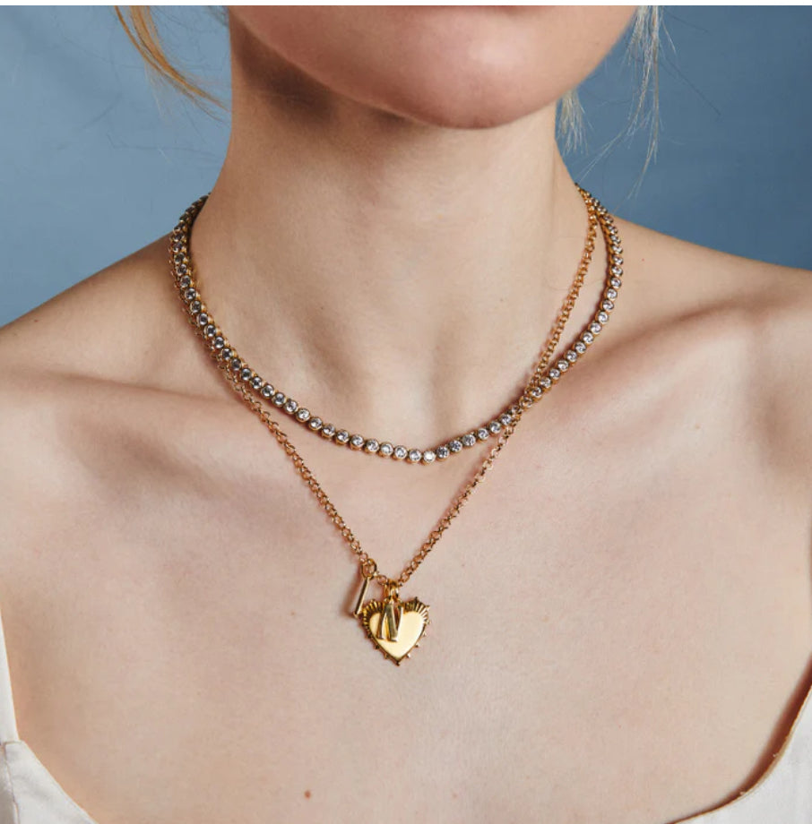 HART Bezel Tennis Necklace