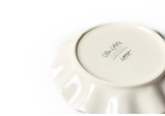 Signature Ruffle 8" Salad Plate White