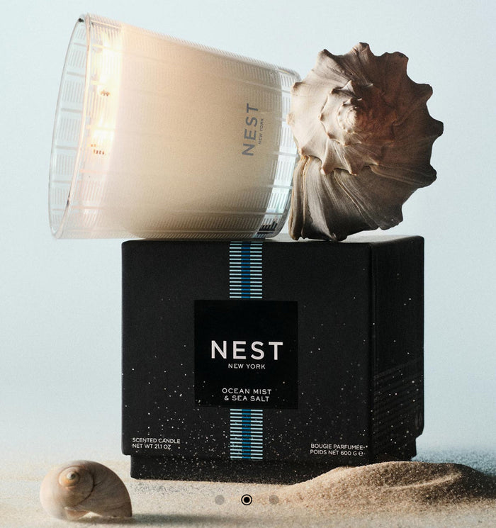 Ocean Mist and Sea Salt 3 Wick Candle
