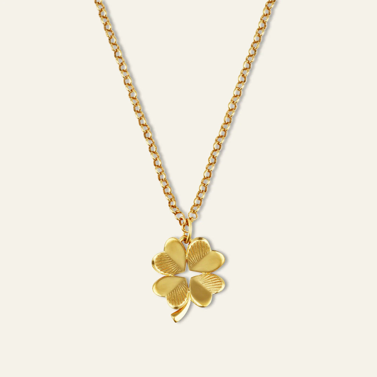 HART Small Luck and Love Clover Necklace