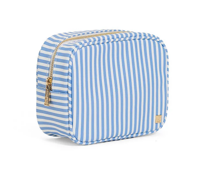 LUXE GLOW BAG - PIMLICO STRIPE CHAMBRAY