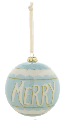 Decoupage Holiday Ornament