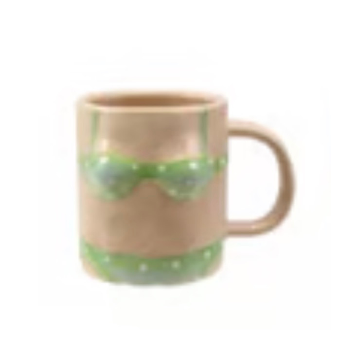 Bikini Handpainted Stoneware Mugs