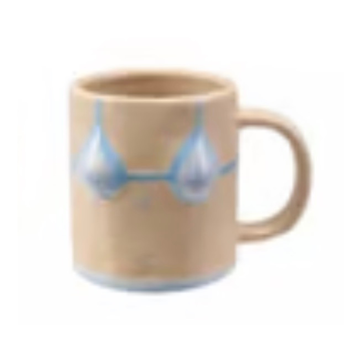 Bikini Handpainted Stoneware Mugs