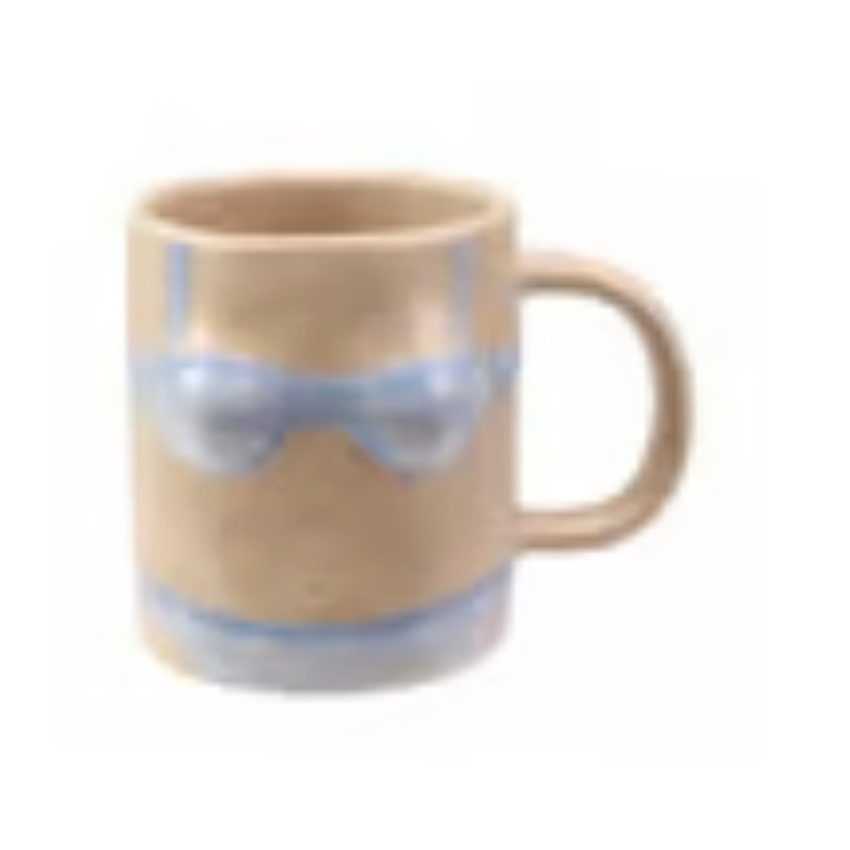 Bikini Handpainted Stoneware Mugs