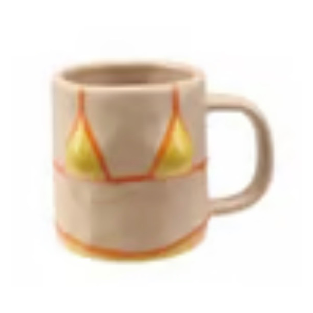 Bikini Handpainted Stoneware Mugs