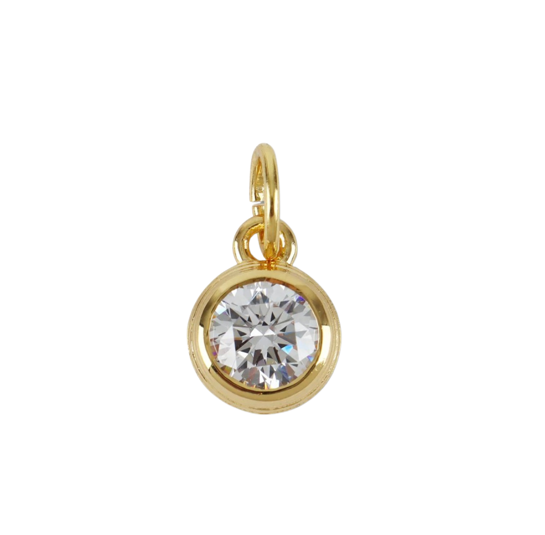 HART Colbalt Blue Cord Necklace w/ Bezel Charm