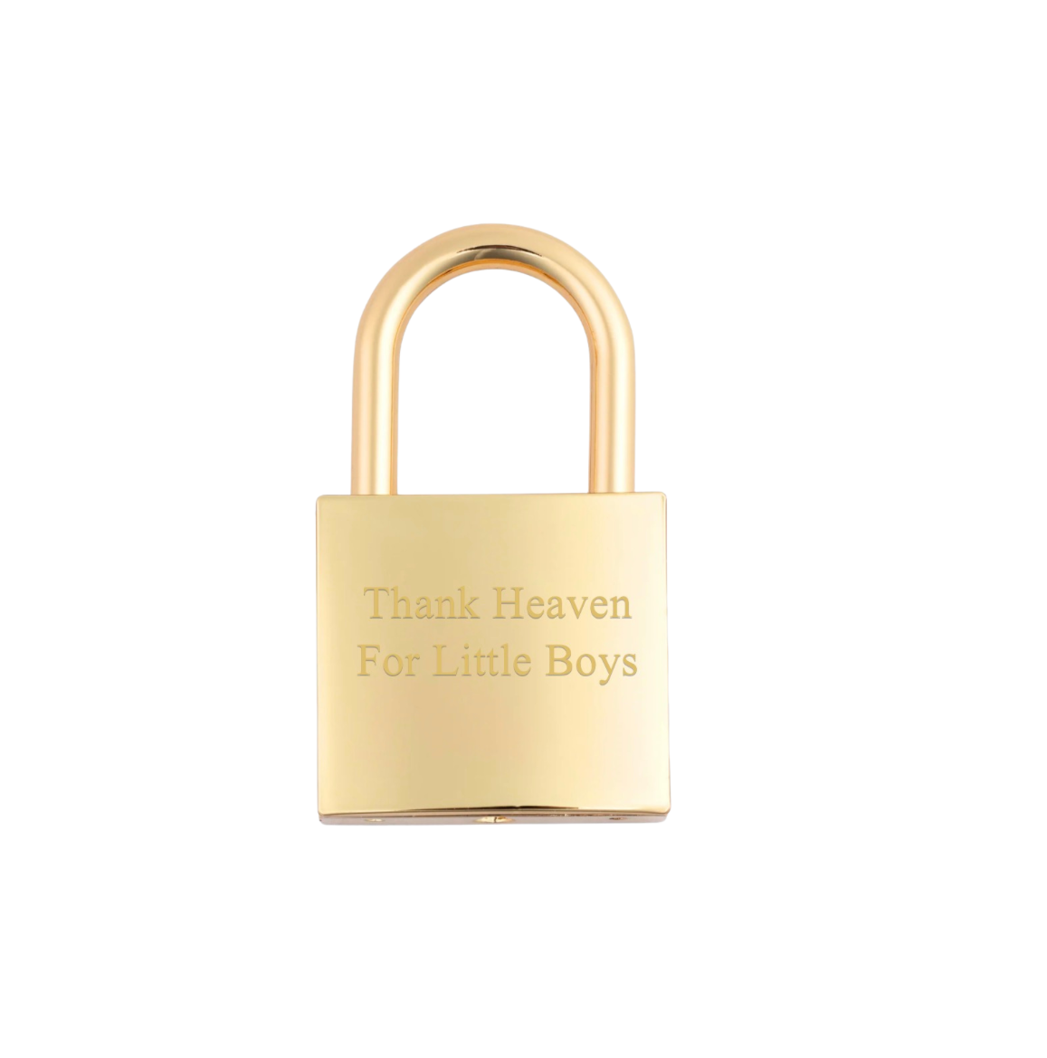 Square Padlock- Engraved