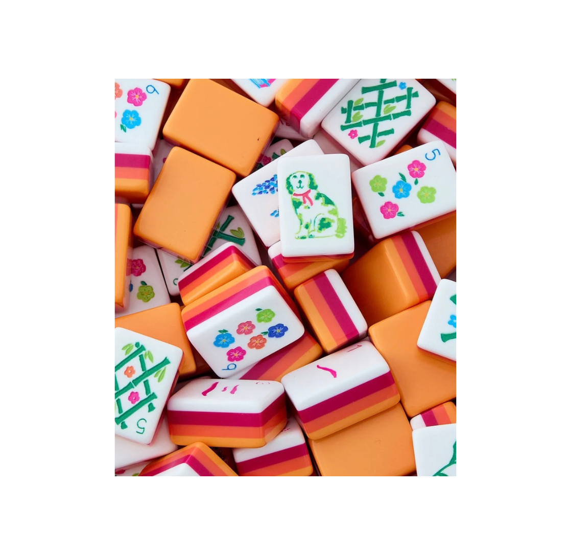 Sunset Mahjong Tiles