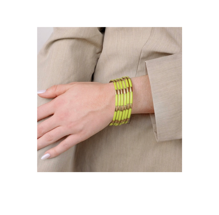 Wasabi Veda Bangles - Set of 6