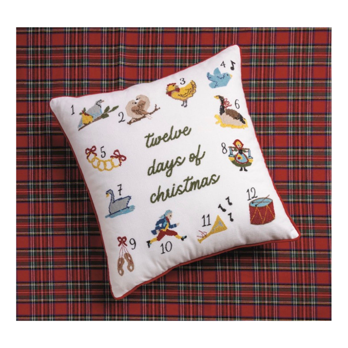 12 Days Of Christmas Pillow