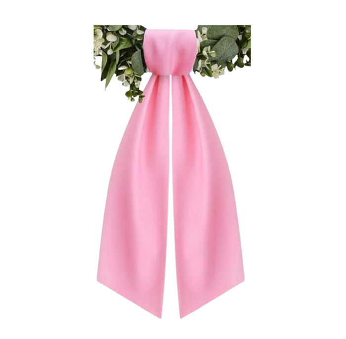 Wreath Sash- Pink