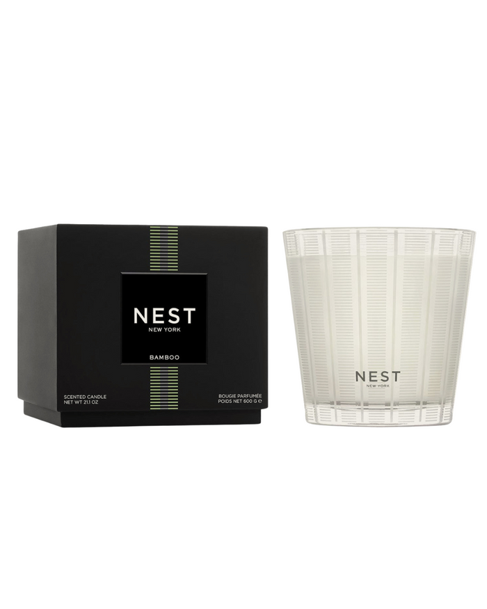 Bamboo 3 Wick Candle