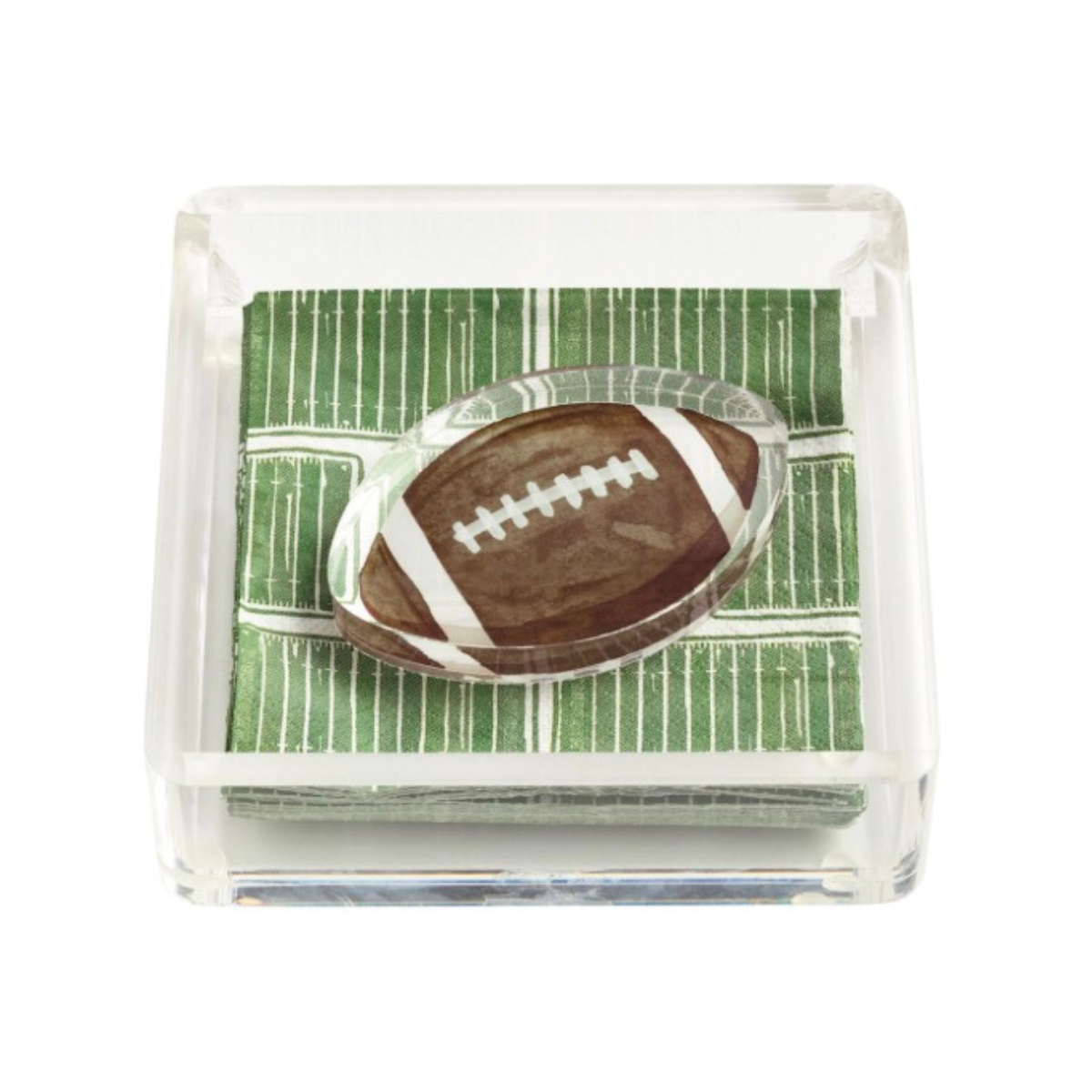 Football Napkin Caddy Set