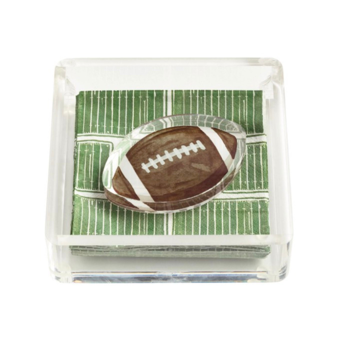 Football Napkin Caddy Set