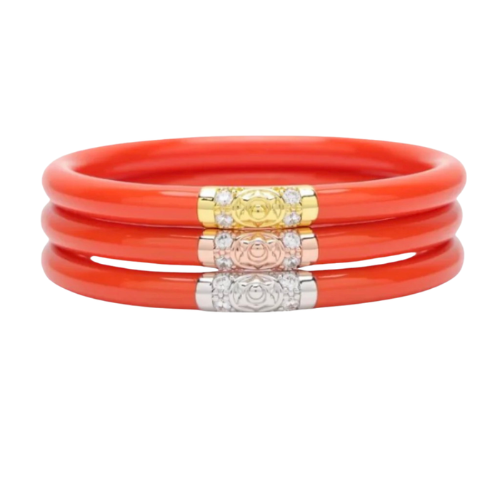 THREE KINGS ALL WEATHER BANGLES® (AWB®) - CORAL
