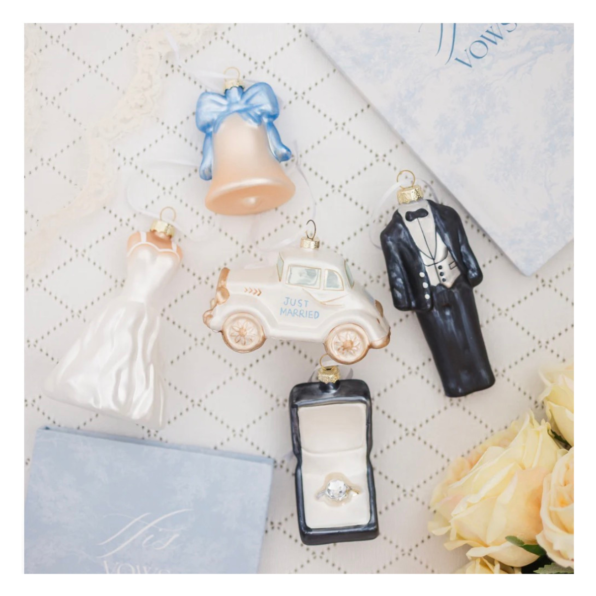 Heirloom Bridal Ornament Gift Set