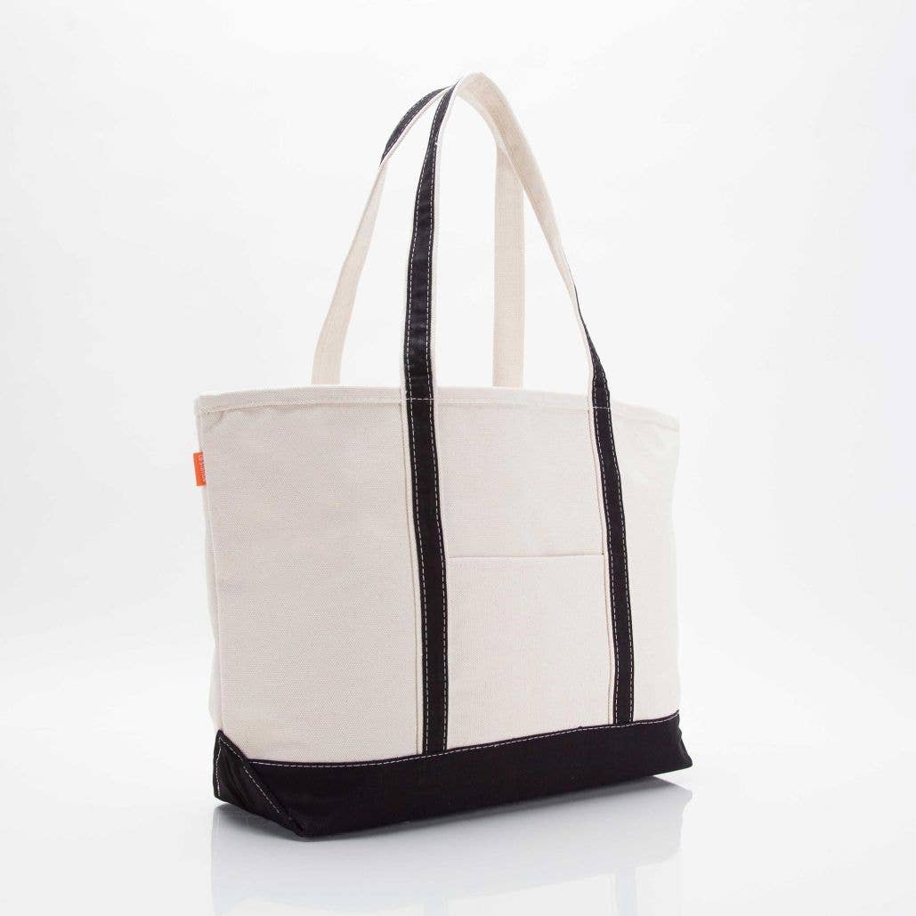 Large Classic Tote: Navy